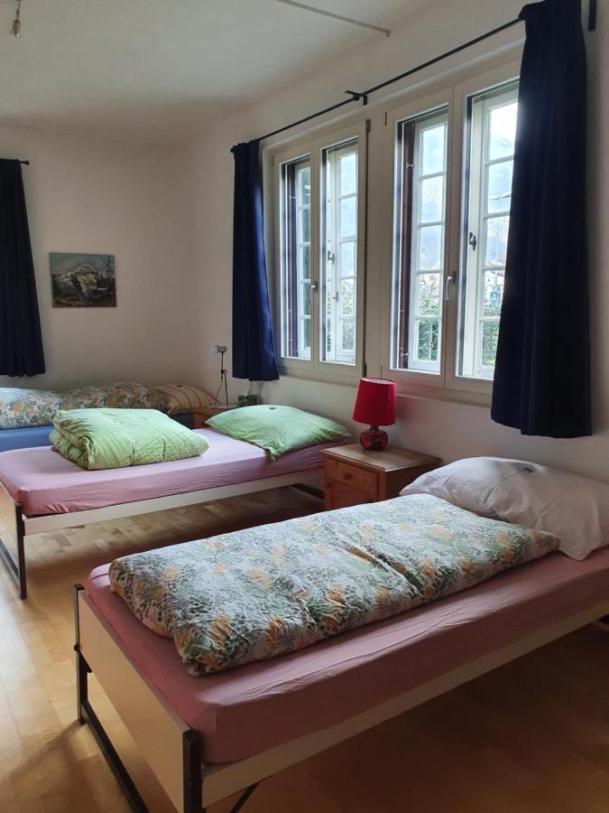 Zentral Gelegene Wohnung Mit Grossem Garten Интерлакен Экстерьер фото